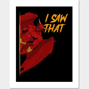 I saw that - Demon Edition Posters and Art